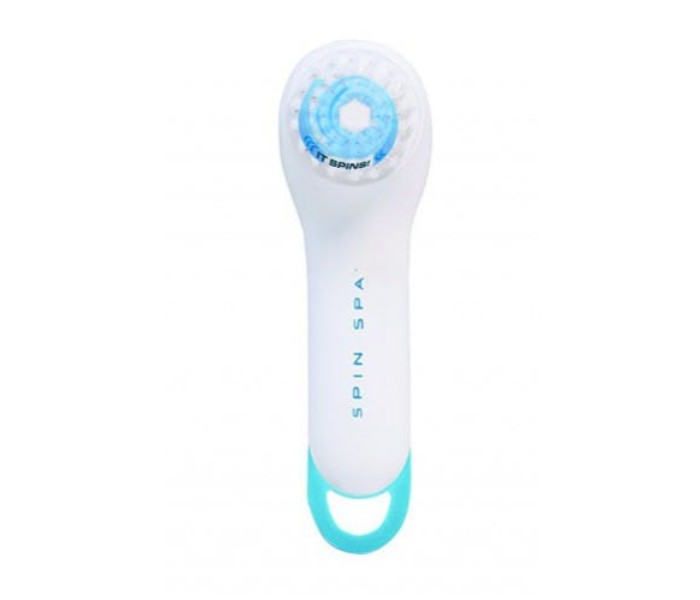 Spin Spa SSCF-258 AA Battery Plastic Facial Brush White - Zoom Image 3