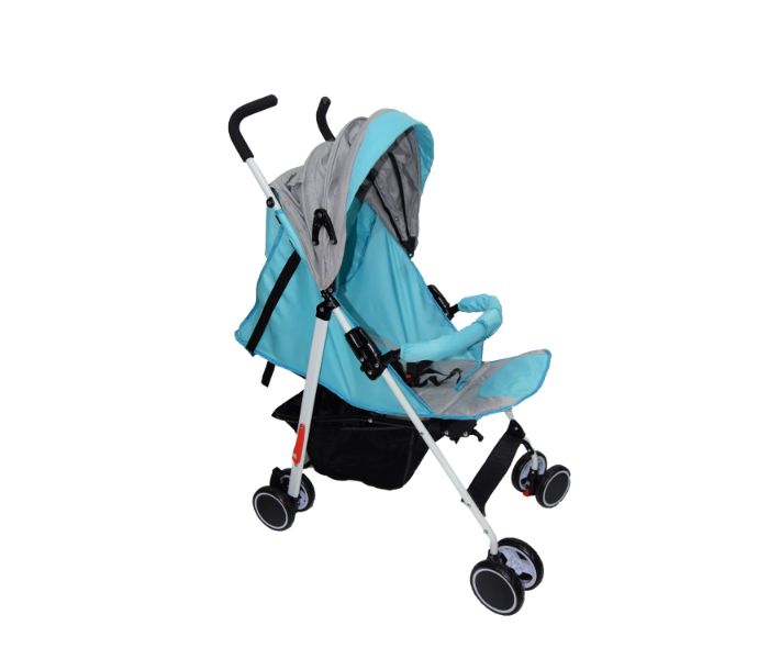 Foldable Baby Stroller AR-136-2 Grey and Blue - Zoom Image 4