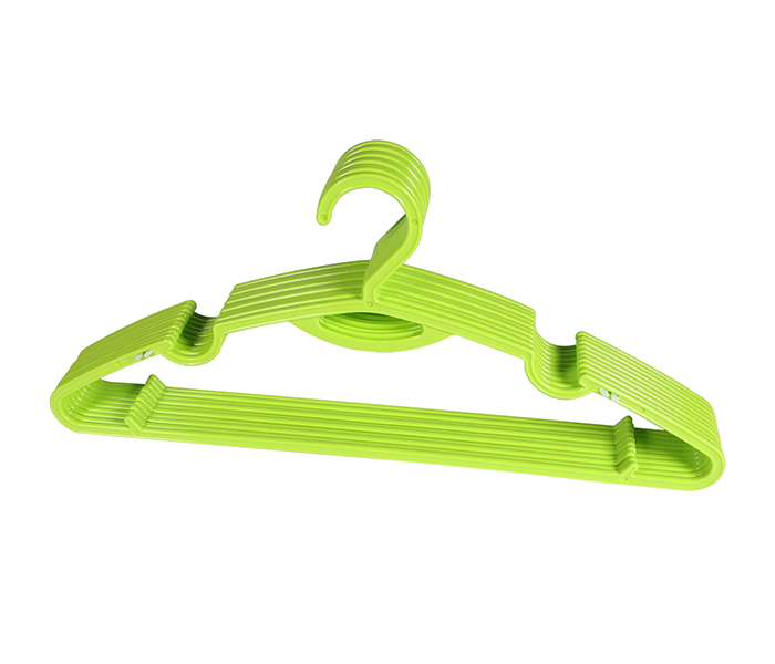 Delcasa DC1400 10 Pieces Cloth Hanger - Green - Zoom Image