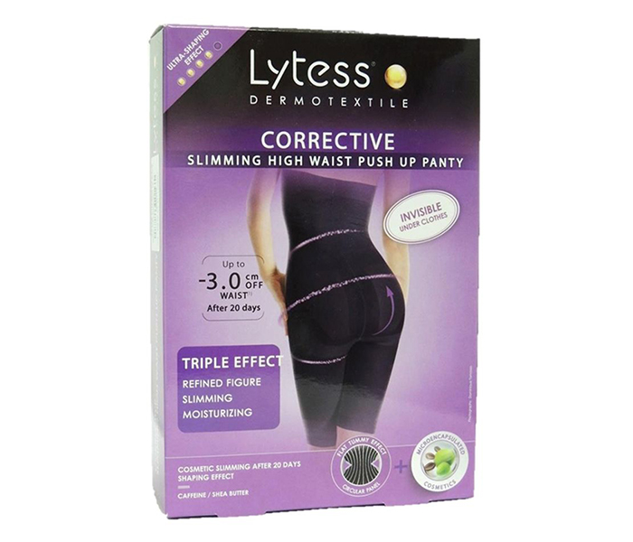 Lytess N15408980A Slimming High Waist Push Up Wear - Black, Large & Extra Large - Zoom Image