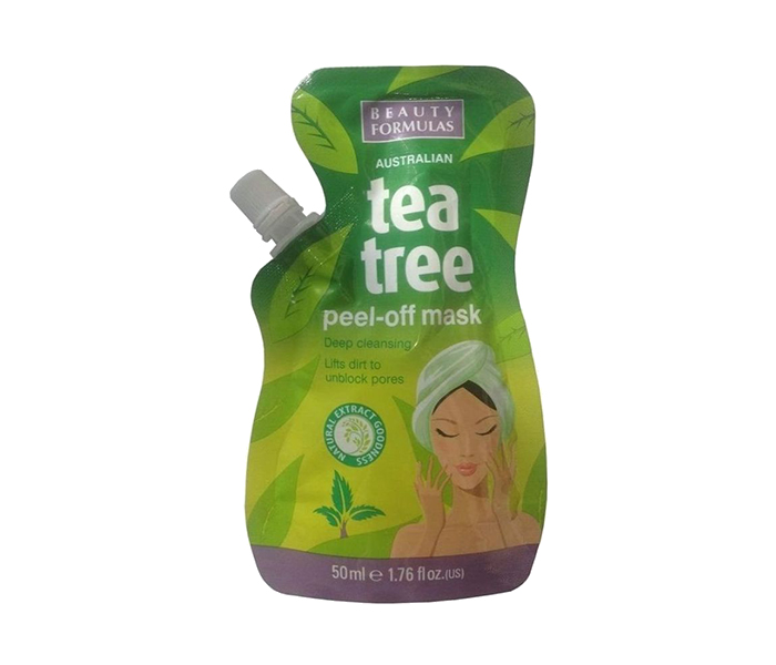 Beauty Formulas N11304918A Tea Tree Peel Off Mask - 50ML - Zoom Image