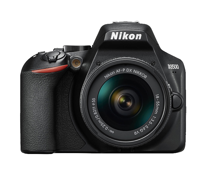 Nikon D3500 DSLR Camera with AF-P DX 18-55mm VR Lens - Black - Zoom Image 7