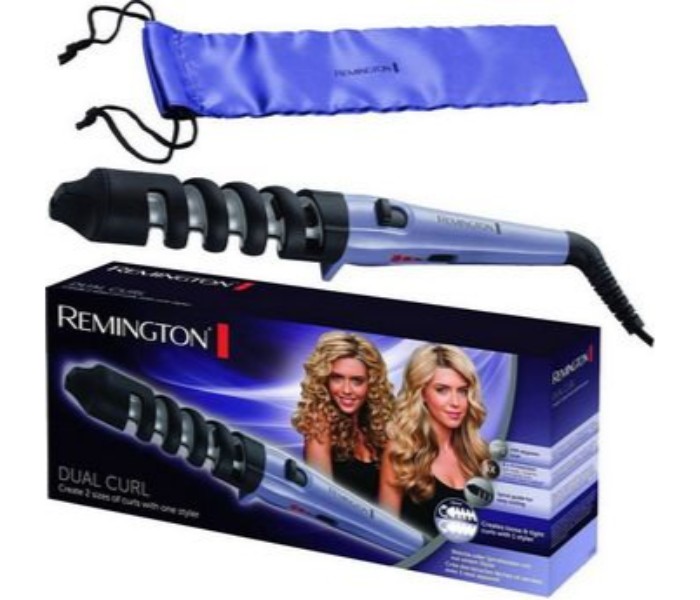 Remington RECI63EI Protect Dual Curl Hair Tong Purple - Zoom Image 2