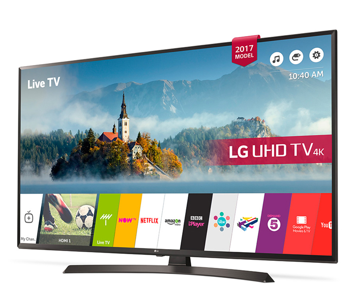 Lg 49UJ634v 49 inch 4K Ultra HD Black - Zoom Image 2