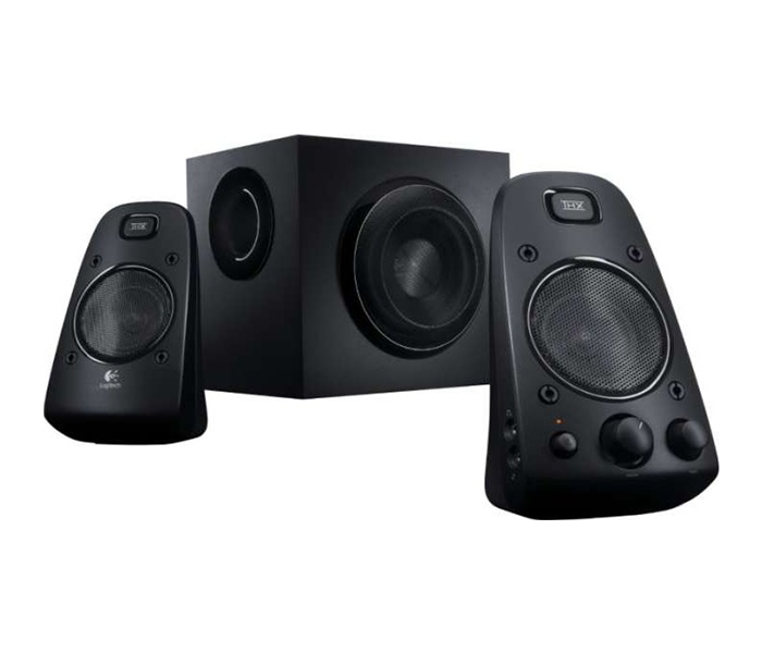 Logitech 980-000404 Z623 2.1 Surround Sound Speaker System with Subwoofer - Black - Zoom Image 4