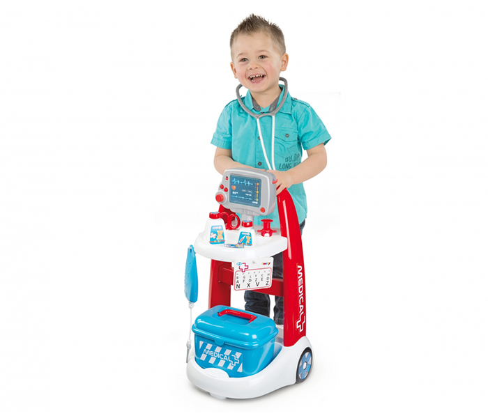 Smoby 340202 Electronic Medical Trolley - Zoom Image 2