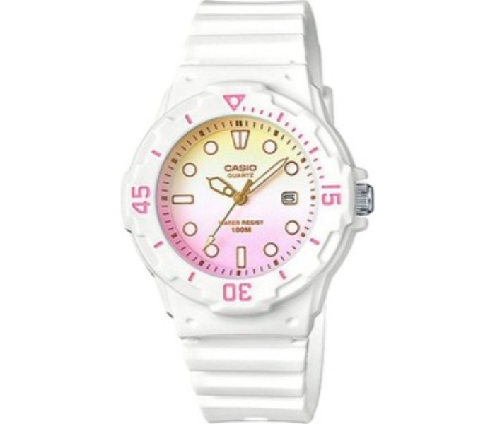 Casio LRW-200H-4E2DF Womens Analog Watch White - Zoom Image