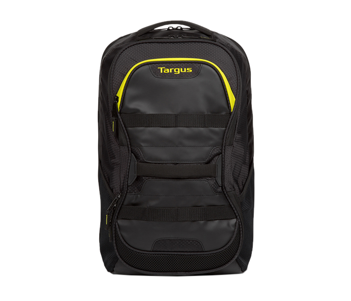 Targus TSB944EU 15.6 inch Work & Play Rackets Laptop Backpack - Black & Yellow - Zoom Image 6