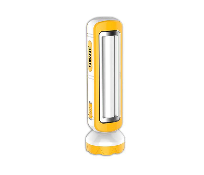 Sonashi SPLT-115 2-In-1 Rechargeable LED Torch with Lamp - Yellow - Zoom Image 4