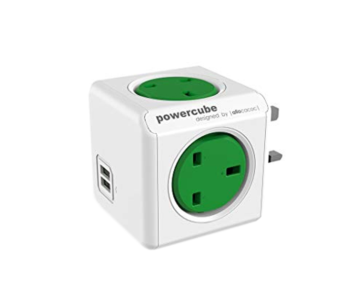 ALLOCACOC 7200GN Power Cube Original White and Green - Zoom Image 4