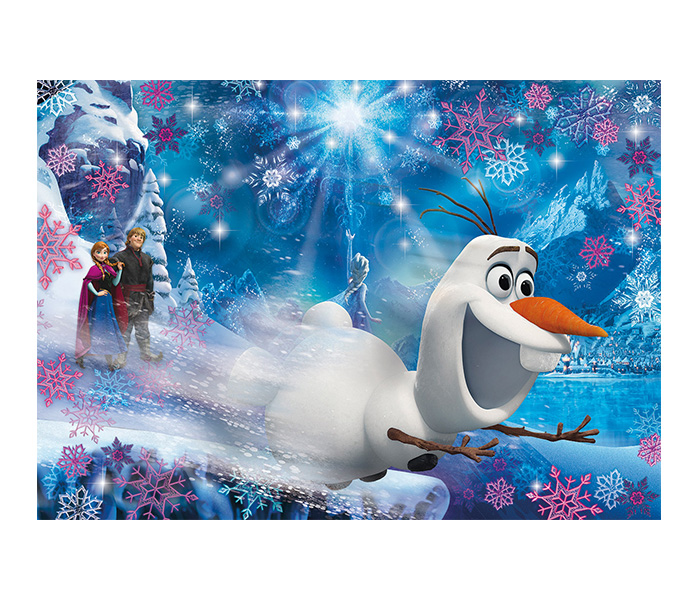 Clementoni 20603 3D Vision Disney Frozen Children Puzzle - 104 Pieces - Zoom Image 1