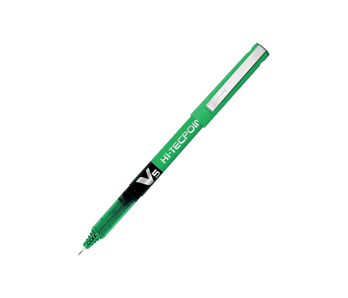 Pilot BX-V5 Hi Tecpoint Rollerball Pen - Green, Pack of 12 - Zoom Image 2