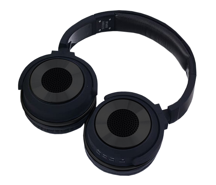 Platinum BT1605S Bluetooth Headphone and Speaker Black - Zoom Image