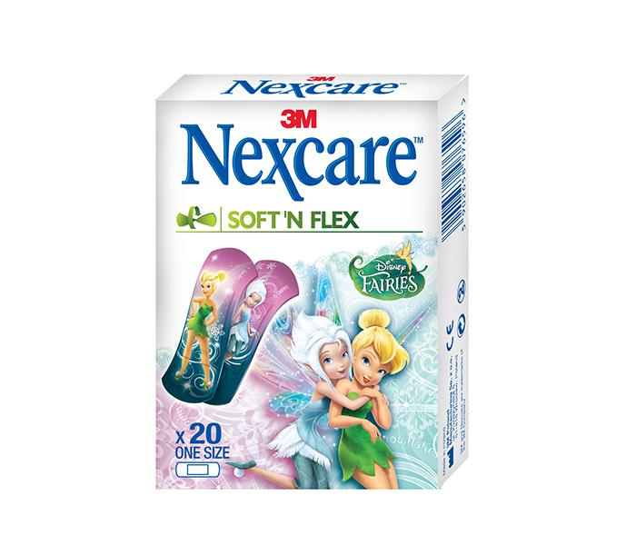 3M Nexcare Soft 'N' Flex Fairies Tattoo Bandages - 20 Piece - Zoom Image