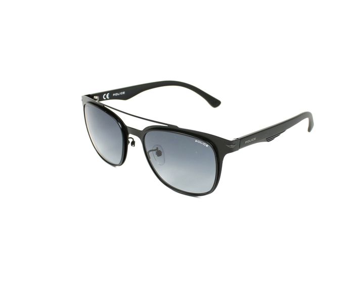 Police SPL356M S08P Wayfarer Black Frame & Blue Gradient Mirrored Sunglasses for Unisex - Zoom Image