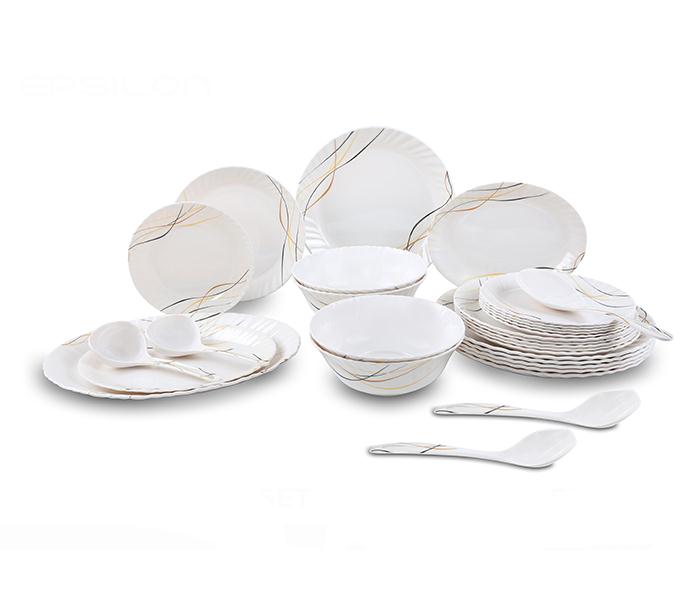 Epsilon EN4247 Melamine Dinnerware Set - 30 Pieces - Zoom Image 1