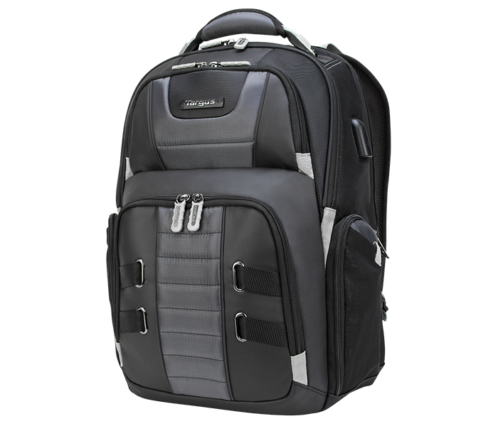 Targus TSB957GL 15.6-17.3 inch DrifterTrek USB Laptop Backpack - Black - Zoom Image 2