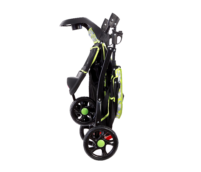 Baby Plus BP7739 Baby Stroller - Green Print - Zoom Image 2