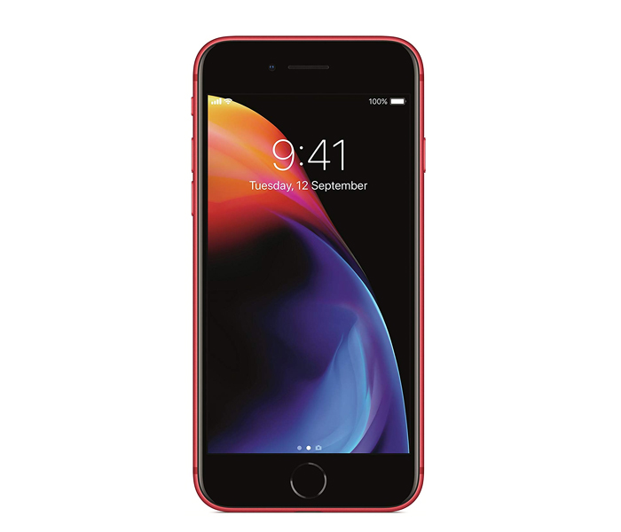 Apple iPhone 8 with FaceTime - 64GB, 4G LTE - Red (Refurbished) - Zoom Image 1