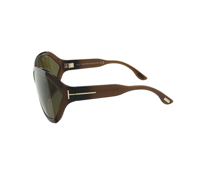 Tomford Julianne TF427 48J Julianne Butterfly Brown Frame & Brown Mirrored Sunglasses for Women - Zoom Image 2