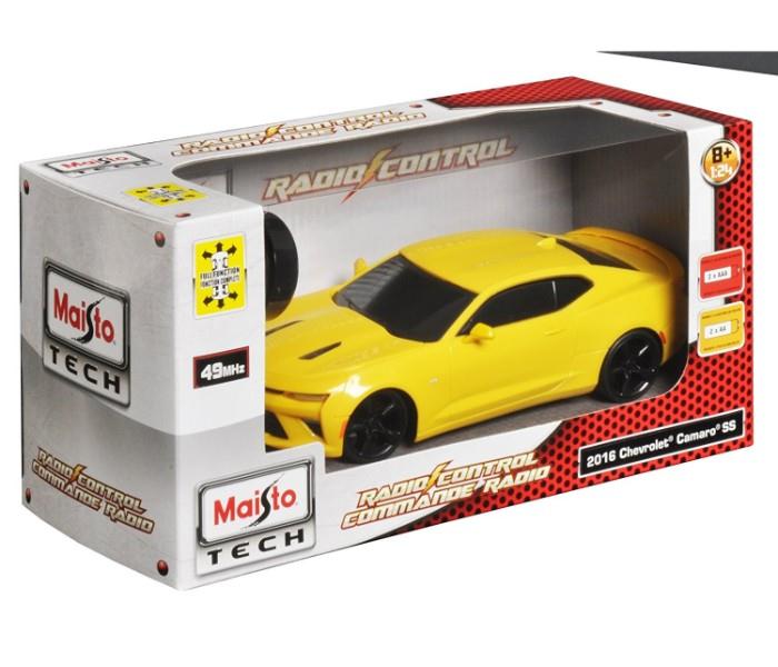 Maisto Tech 81160 RC 1:24 Chevrolet Camaro (without Batteries) Yellow - Zoom Image 2