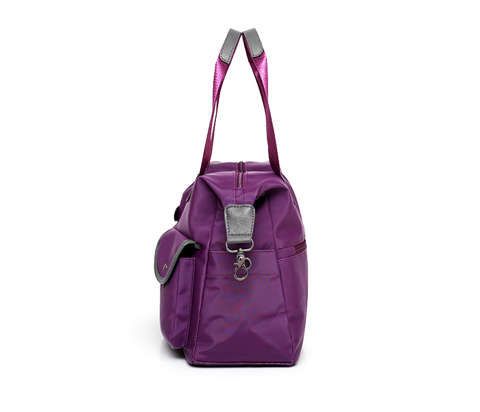 Oxford Femme Handbag & Backpack Set Of 5 PCs - Purple - Zoom Image 3