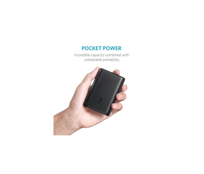 Anker A1264 Powercore 10000 mAh Quick Charger Power Bank Black - Zoom Image 1