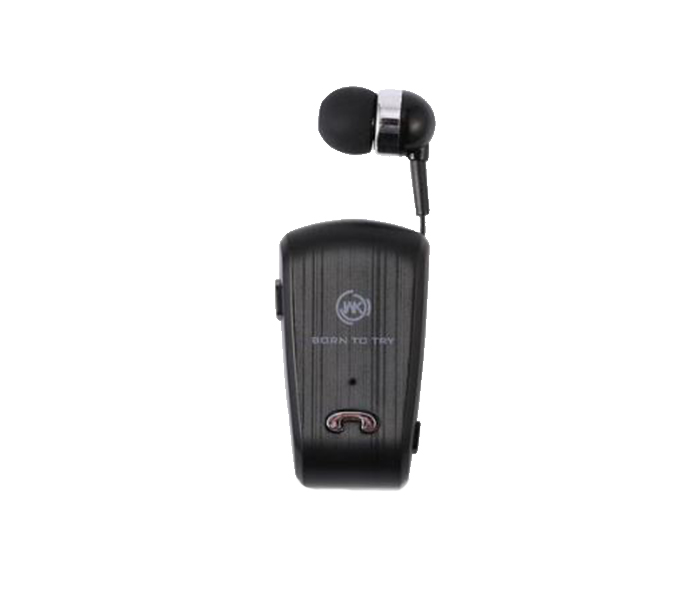 WK BS 535 Bluetooth Earphone - Black - Zoom Image