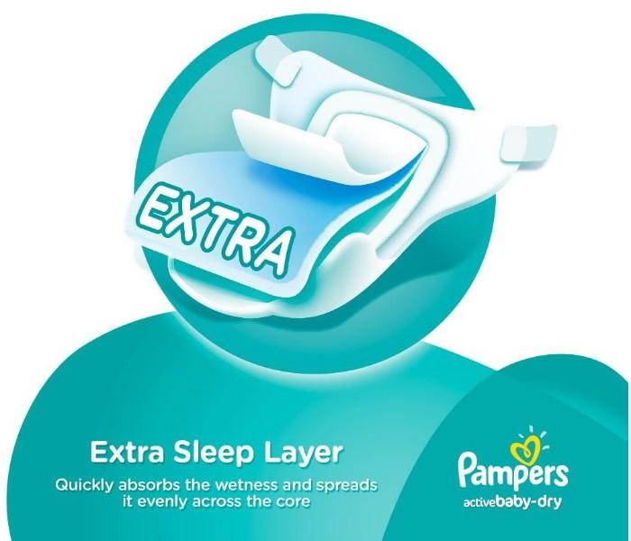 Pampers Baby-Dry Diapers 14 Pcs Pack, Size 6 Suitable for 15+ kg (Large XXL) - Zoom Image 4