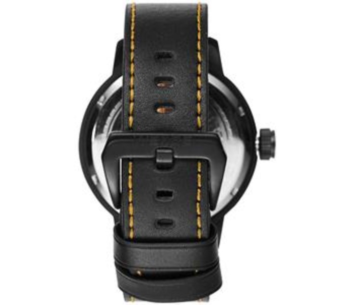 Weide UV 1609LB Mens Analog and Complete Calendar Watch Yellow and Black - Zoom Image 3