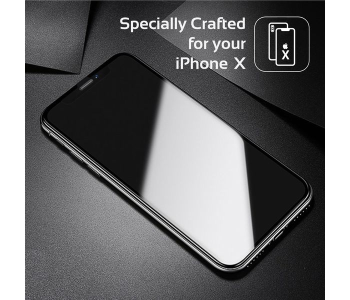 Promate MaxShield-X Edge to Edge Ultra Slim 3D Curved HD Tempered Glass Screen Protector with Applicator Tool Frame, Clear - Zoom Image 1