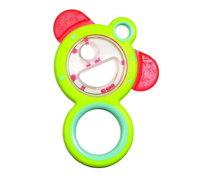 Bebe Confort 30001278 Teething Ring Rattle - Green - Zoom Image