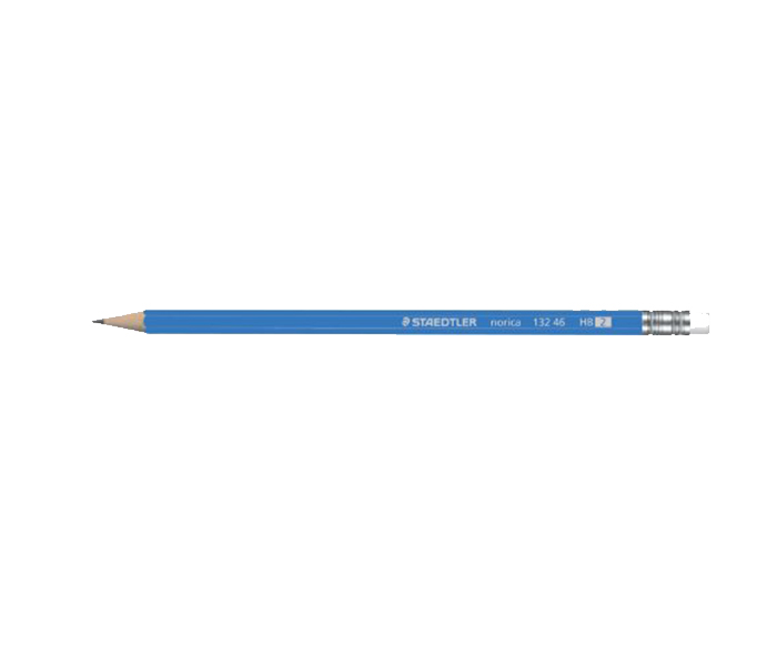 Staedtler ST-132-46-HB Pack of 12 Norica Pencil with Eraser - Blue - Zoom Image 4