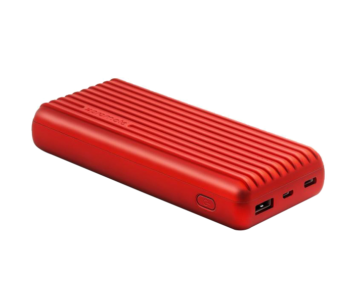 Promate TITAN-20C 20000mAh High-Capacity Power Bank with 3.1A Dual USB Output - Red - Zoom Image 6