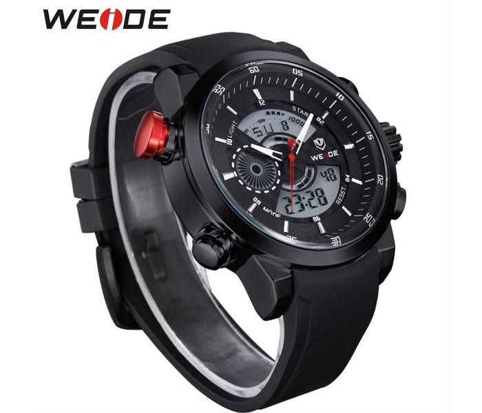 Weide WH 3401PU Mens Analog and Digital Watch Black - Zoom Image 1