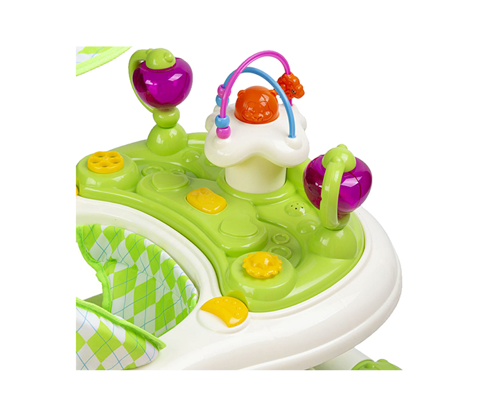 Baby Plus BP8313 Baby Walker Cum Rocker - Green - Zoom Image 2