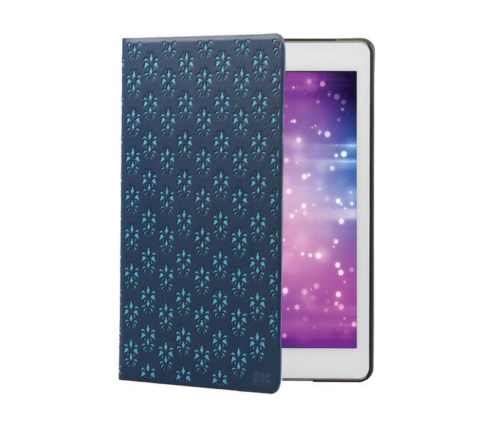 Promate Flora-Air2 Floral Designed Ultra-Thin Flip Case for iPad Air 2 - Blue - Zoom Image 4