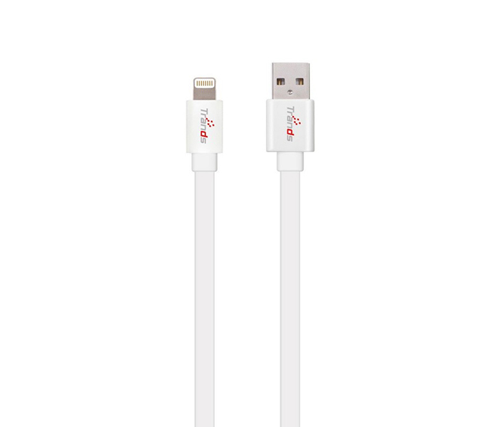 Trands TR-CA3017 1 Meter Lightning to Type A USB Cable for Apple Devices - White - Zoom Image 3