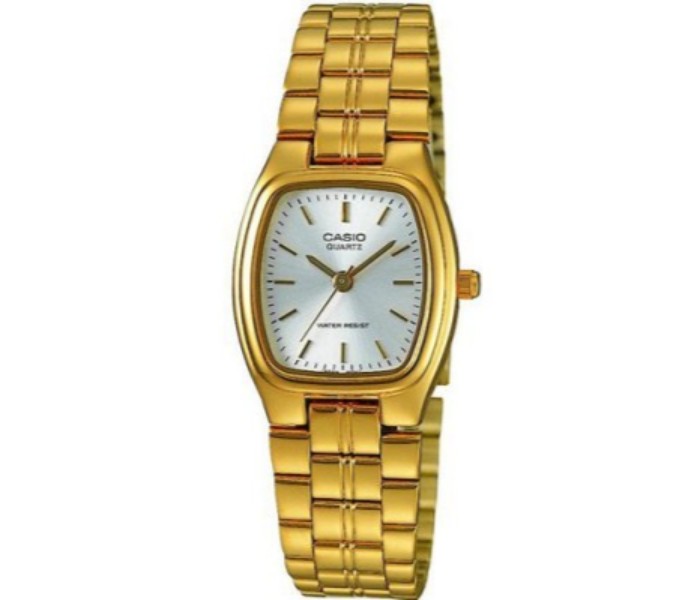 Casio LTP-1169N-7ARDF (CN) Womens Analog Watch Silver and Gold - Zoom Image