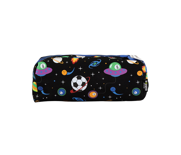 Smily Kiddos SK11003054 Twin Zipper Pencil Pouch - Black - Zoom Image 1