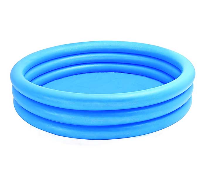 Intex ZX-58426 147 x 33CM Inflatable Crystal Blue Pool - Zoom Image 3