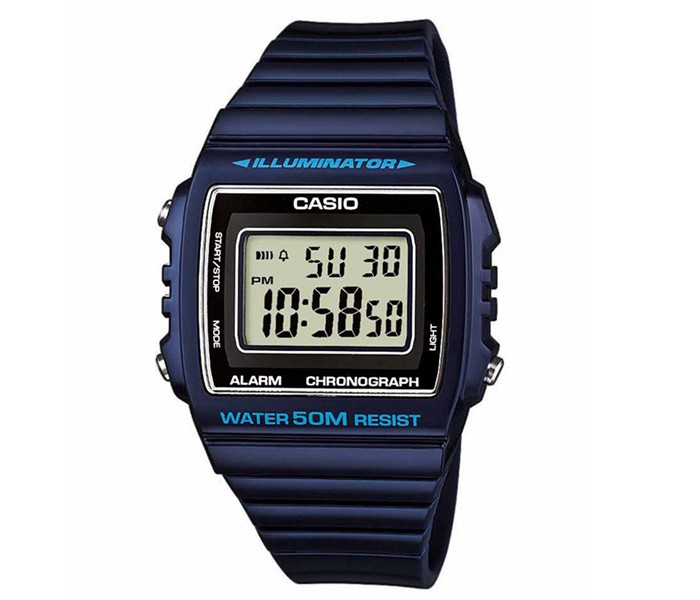 Casio W-215H-2AVDF (CN) Mens Sports Watch Blue - Zoom Image