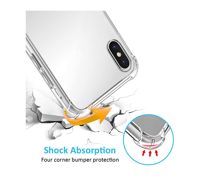 Trands TR-CCPH999-CCX653 Transparent Back Case for iPhone Xs Max - Clear - Zoom Image 3