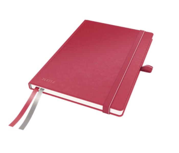 Leitz 4478-00-25 A5 Ruled Notebook  Red - Zoom Image 6