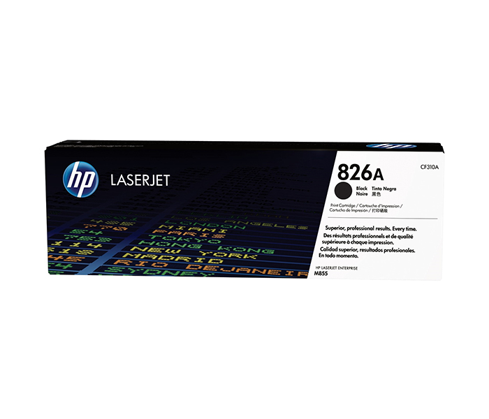 HP 826A Original LaserJet Toner Cartridge - Black (CF310A) - Zoom Image