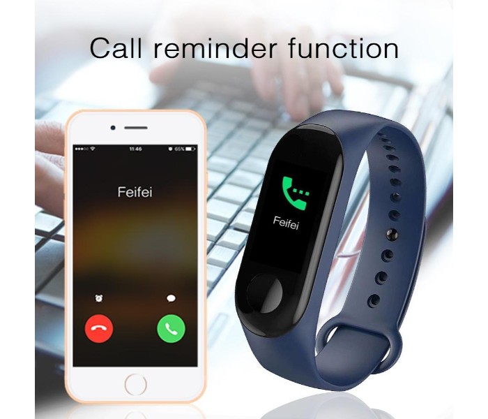 Waterproof Smart Sports Bracelet Fitness Band M6+ Multicolor - Zoom Image 11