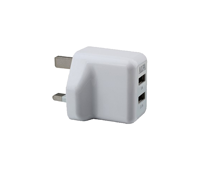 Alfa AF-202 2 Port Charger - White - Zoom Image