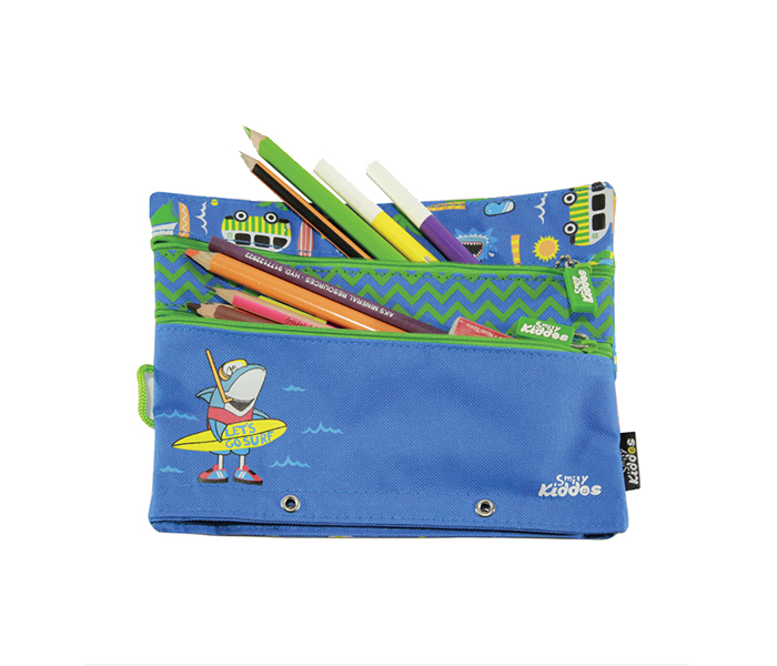 Smily Kiddos SK11003048 Fancy A5 Pencil Case - Blue - Zoom Image 2