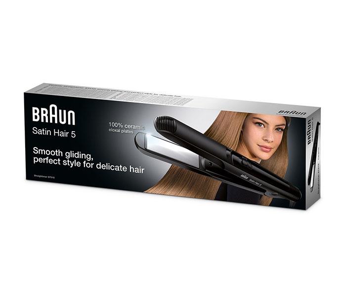 Braun ST510 Hair 5 Straightener with Ceramic Plates - Black - Zoom Image 3