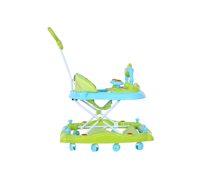 Baby Plus BP8294 Baby Walker with Music & Light - Green - Zoom Image 1